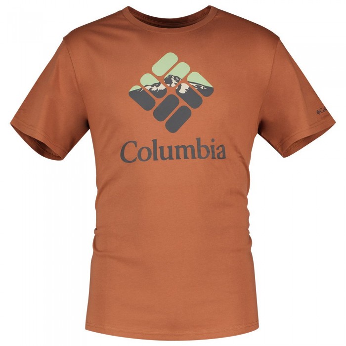 [해외]컬럼비아 Rapid Ridge™ 반팔 티셔츠 4140574896 Auburn / Hood Nightscape