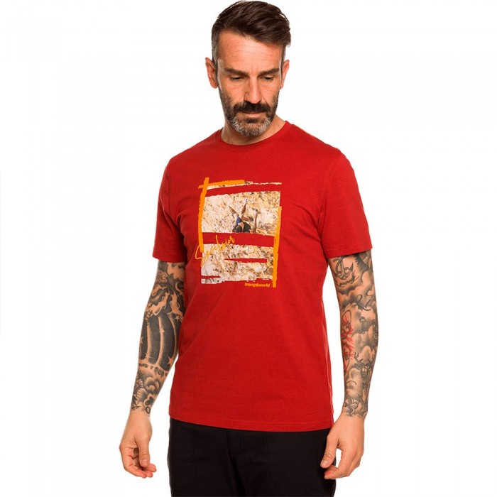 [해외]트랑고월드 Excelsior 반팔 티셔츠 4140653796 Red