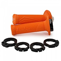 [해외]DOMINO D100 Off 로드 Color D-Lock 그립 9140821591 Orange