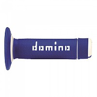 [해외]DOMINO Off Road Closed End 핸들 그립 9140821650 Blue / White