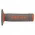 [해외]DOMINO Off Road Closed End 핸들 그립 9140821652 Grey / Orange