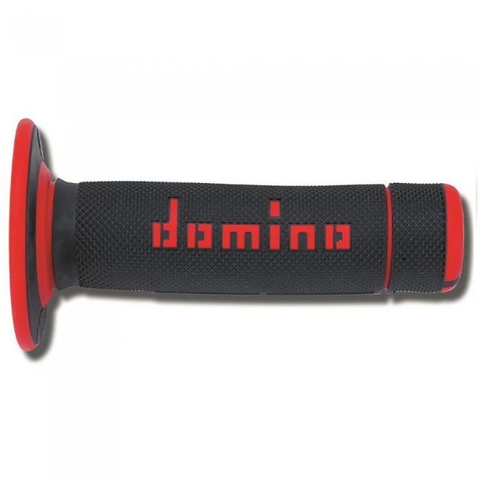 [해외]DOMINO 폐쇄형 그립 Off 로드 9140821656 Negro - Rojo