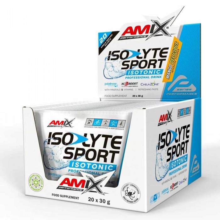 [해외]AMIX Isolyte Sport 30g 20 단위 망고 7137520416
