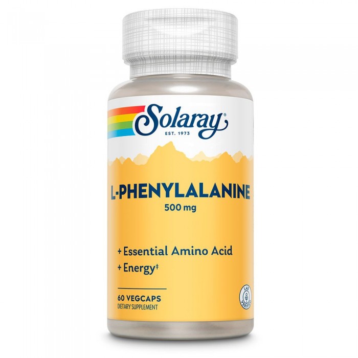 [해외]SOLARAY L-페닐알라닌 500mgr 60 단위 7138063550