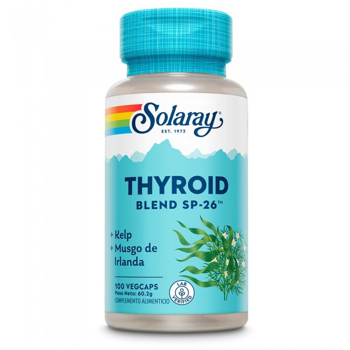 [해외]SOLARAY Thyroid Blend SP-26 100 단위 7138063652 Blue