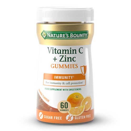 [해외]NATURES BOUNTY 비타민 C + Zinc 60 젤리 7139743818
