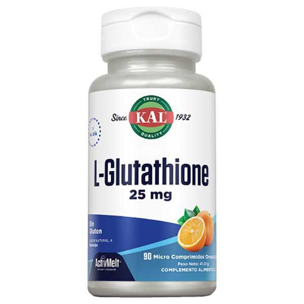 [해외]KAL 항산화제 L-Glutathione 25mg ActivMelt 90 정제 7140178342