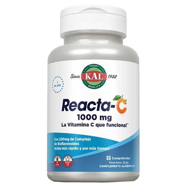 [해외]KAL 비타민 Reacta-C 1000mg 60 정제 7140178357