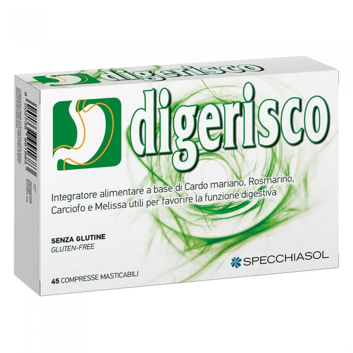 [해외]SPECCHIASSOL 효소 및 소화 보조제 Digerisco 45 츄어블 정제 7140178414