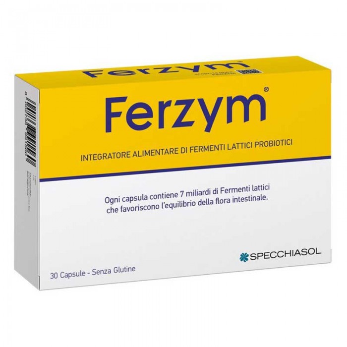 [해외]SPECCHIASSOL 효소 및 소화 보조제 Ferzym Plus 30 모자 7140178431
