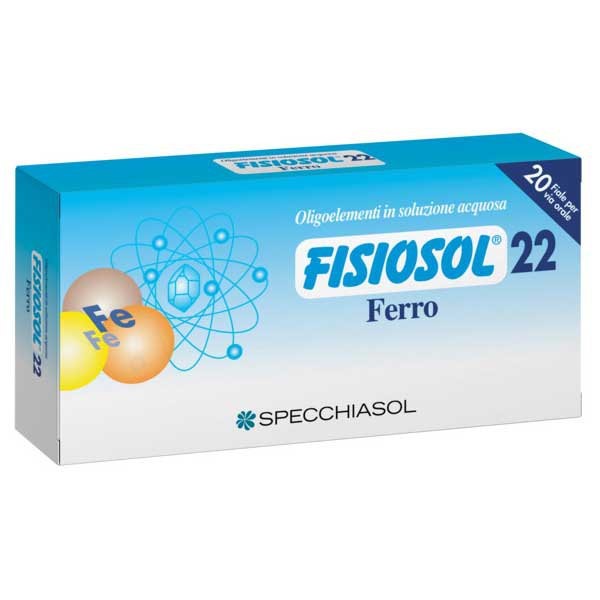 [해외]SPECCHIASSOL 철 미량 원소 Fisiosol 22 20 바이알 7140178443