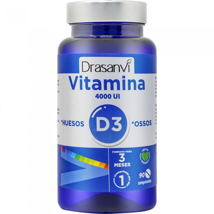 [해외]DRASANVI 비타민 D 3 90 90 정제 7140314972 Multicolour