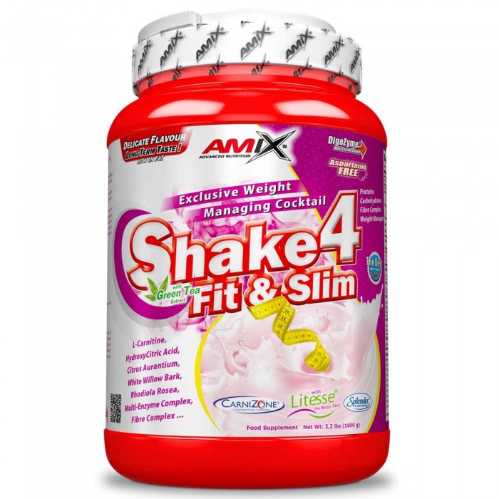[해외]AMIX 체중 관리 바닐라 Shake 4 Fit & Slim 1kg 7140606836