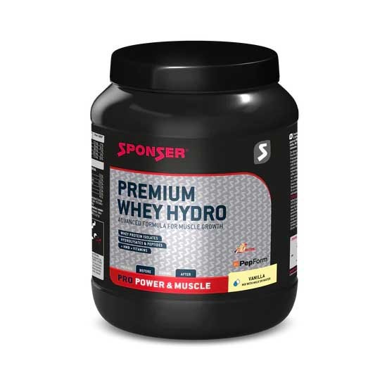 [해외]SPONSER SPORT FOOD 바닐라 음료 Premium Whey Hydro 850g 7140720009 Multicolor