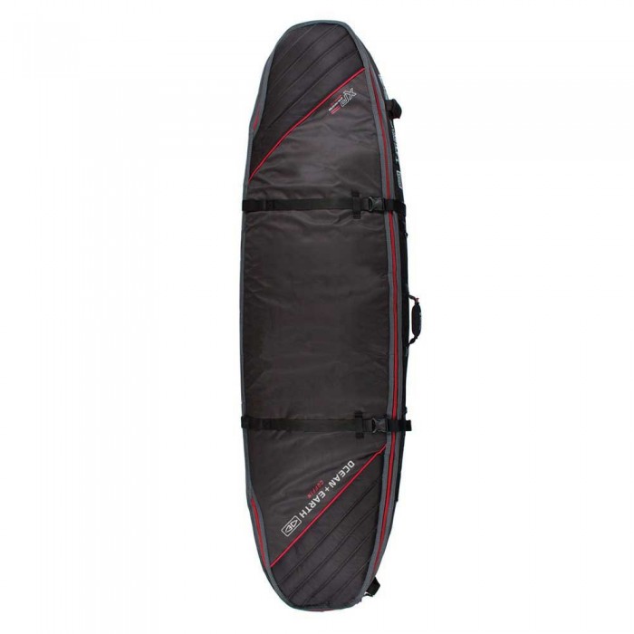 [해외]OCEAN & EARTH 서핑 커버 Double Coffin 숏board 6´0´´ 14140792158 Black / Red