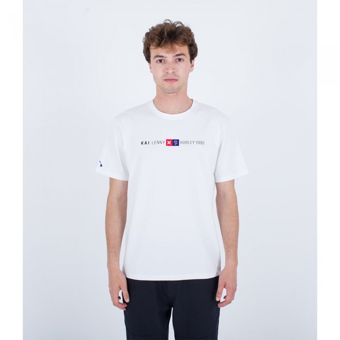 [해외]헐리 반소매 티셔츠 Kai Lenny 로고 14140661741 White