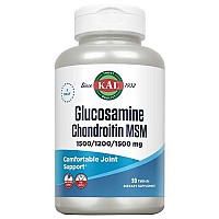 [해외]KAL 골관절 지원 Glucosamine Chondroitin MSM 90 정제 3140178337