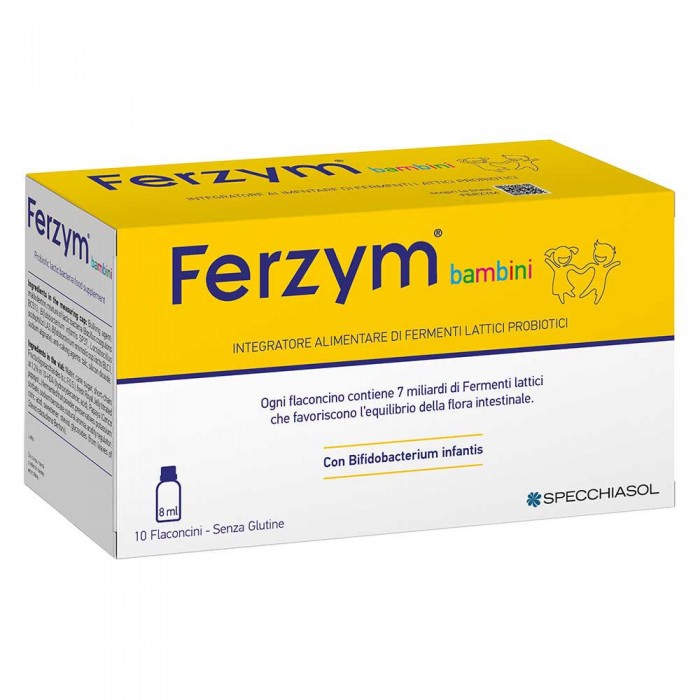 [해외]SPECCHIASSOL 주니어 효소 및 소화 보조제 Ferzym Plus 10 바이알 3140178432