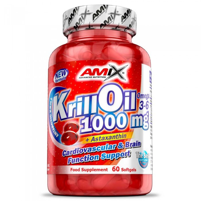 [해외]AMIX 기름 Krill 1000mg 60 모자 3140606807