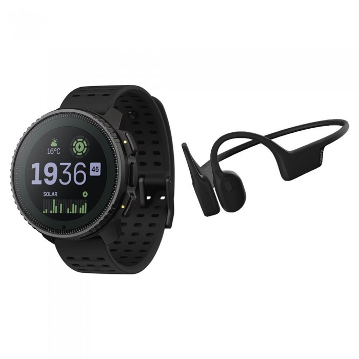 [해외]순토 Solar Watch+ 소닉 헤드폰 Vertical 12140890136 Black