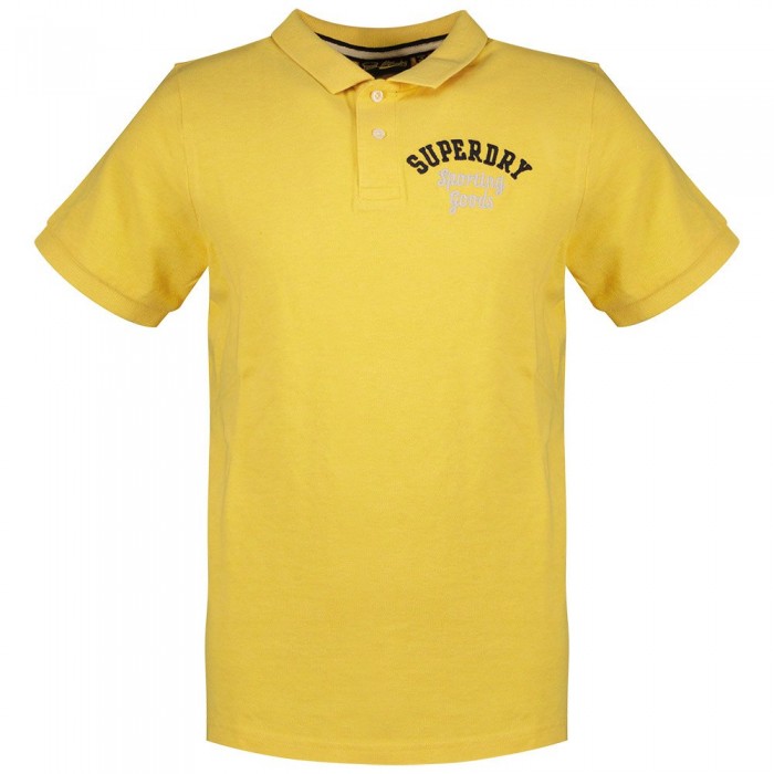 [해외]슈퍼드라이 Vintage Superstate 반팔 폴로 셔츠 140588968 Canary Yellow Marl
