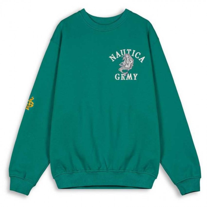 [해외]GRIMEY 스웨트 셔츠 Mighty Harmonist Nautica Vintage 140575368 Green