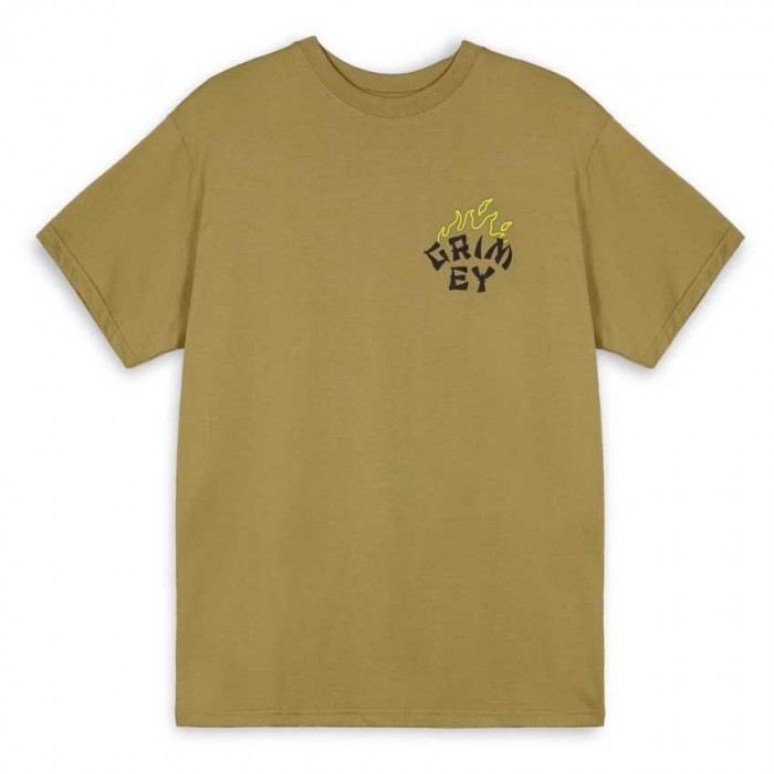 [해외]GRIMEY 반소매 티셔츠 The Lucky 드래곤 140575390 Militar Green