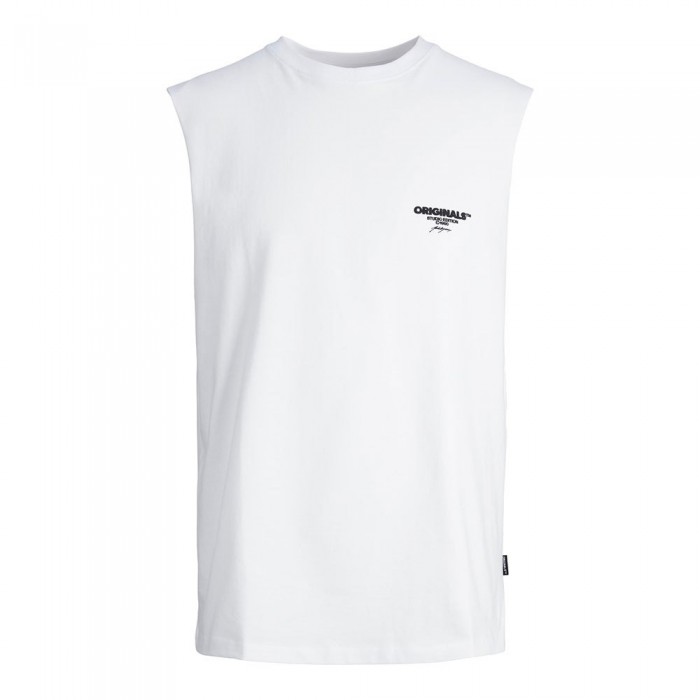 [해외]잭앤존스 Bora Oversize 민소매 티셔츠 140438100 Bright White