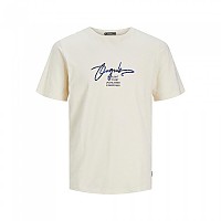 [해외]잭앤존스 Aruba Branding 반팔 티셔츠 140437866 Buttercream