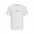 [해외]잭앤존스 Aruba Puff Branding 반팔 티셔츠 140437887 Bright White