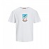 [해외]잭앤존스 Aruba Small Photo 반팔 티셔츠 140437898 Bright White