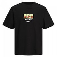 [해외]잭앤존스 Blockpop Plus Size 반팔 티셔츠 140438027 Black