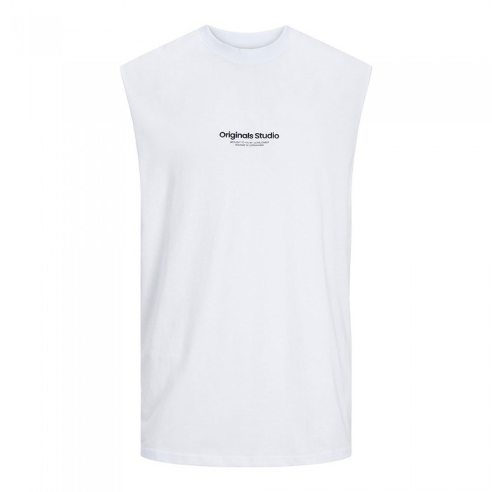 [해외]잭앤존스 조끼erbo 민소매 티셔츠 140438901 Bright White