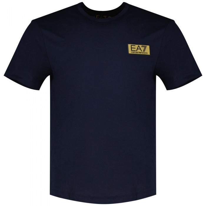 [해외]EA7 EMPORIO 아르마니 3DPT07 반팔 티셔츠 140469619 Navy Blue