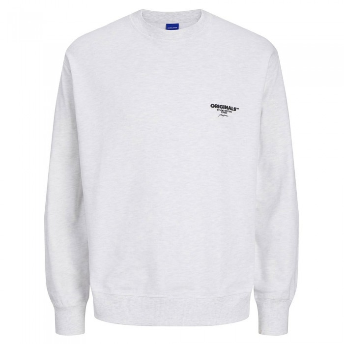[해외]잭앤존스 스웨트 셔츠 Bora Branding 140635868 Detail Melange / Bright White
