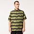 [해외]오클리 APPAREL 올 Day RC 반팔 셔츠 4140222869 Distorted Stripes Green