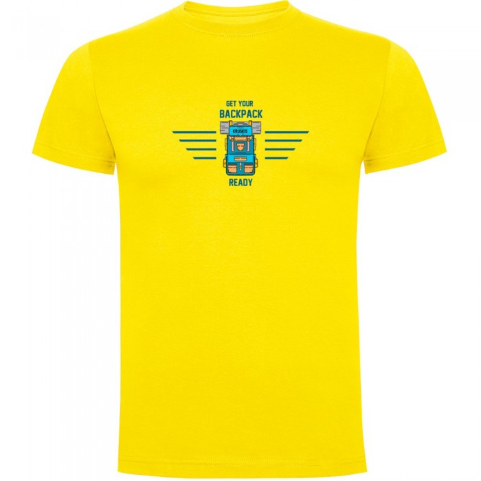 [해외]KRUSKIS 백팩 Ready 반팔 티셔츠 4140890913 Yellow