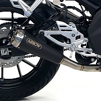 [해외]ARROW 프로-Race Nichrom Dark Yamaha YZF-R 125 ´19-22 머플러 9140448865 Black