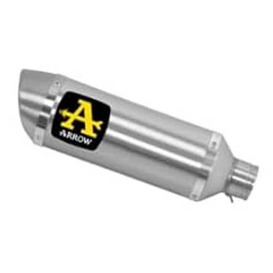 [해외]ARROW Thunder 알루미늄 머플러 야마하 MT-07 ´21-23 9140449229 Silver