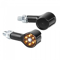[해외]LAMPA Magnifier Headlight&Led 오토바이 방향 지시등 9140823227 Black