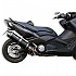 [해외]MALOSSI Maxi Wild Lion Yamaha T-Max 인증된 머플러 9140824331 Black