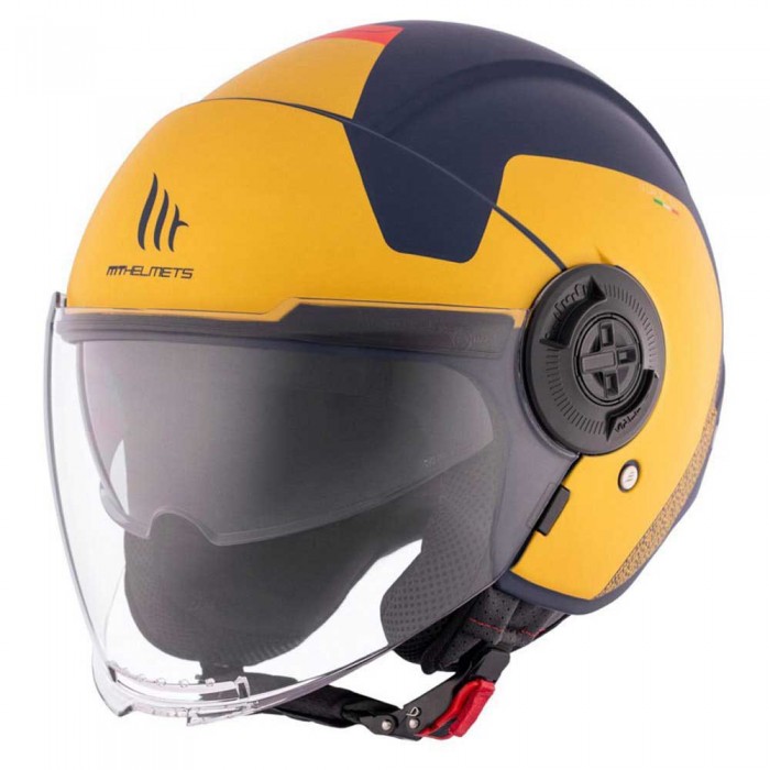 [해외]MT 헬멧s Viale SV Beta 오픈 페이스 헬멧 9140806178 Yellow