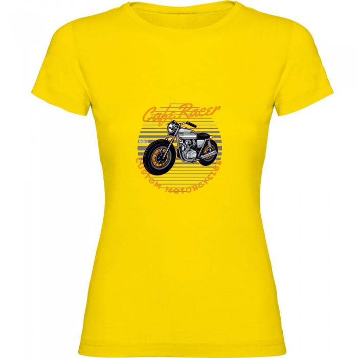 [해외]KRUSKIS Cafe Racer 반팔 티셔츠 9140890941 Yellow