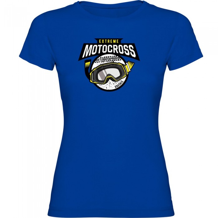 [해외]KRUSKIS Extreme Motocross 반팔 티셔츠 9140891227 Royal Blue