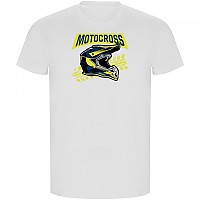 [해외]KRUSKIS Motocross 헬멧 ECO 반팔 티셔츠 9140891620 White