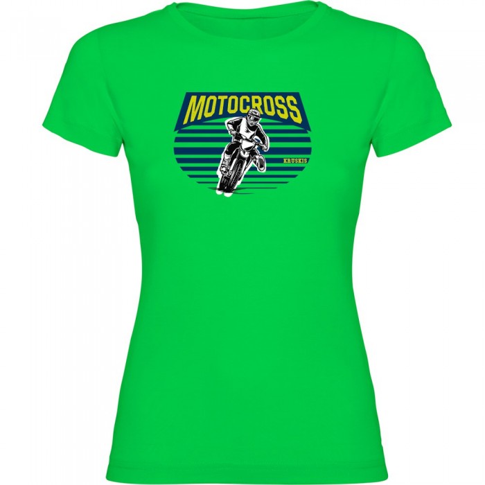 [해외]KRUSKIS Motocross Racer 반팔 티셔츠 9140891659 Light Green