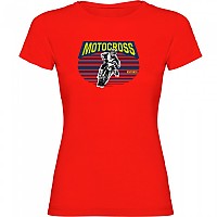 [해외]KRUSKIS Motocross Racer 반팔 티셔츠 9140891661 Red