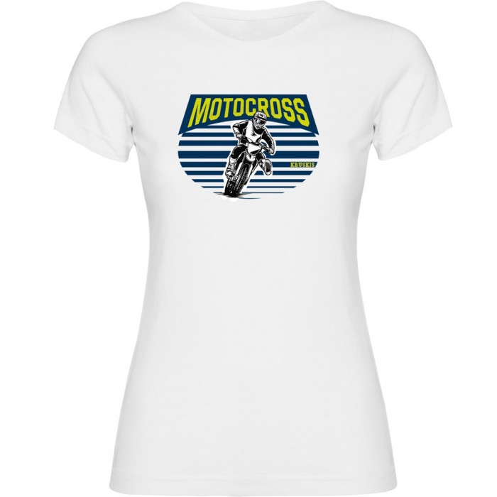[해외]KRUSKIS Motocross Racer 반팔 티셔츠 9140891664 White