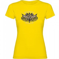[해외]KRUSKIS Motorcycle Supply 반팔 티셔츠 9140891695 Yellow