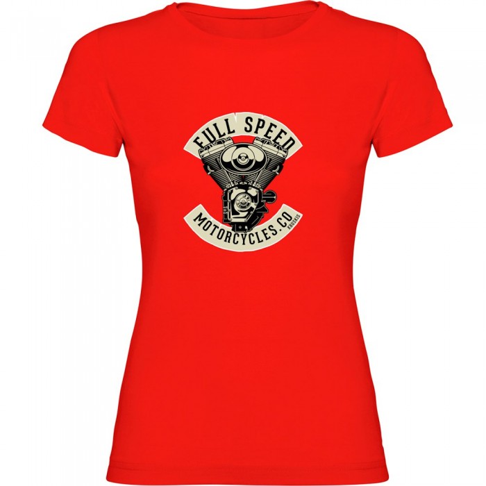 [해외]KRUSKIS Motorcycles Co 반팔 티셔츠 9140891747 Red